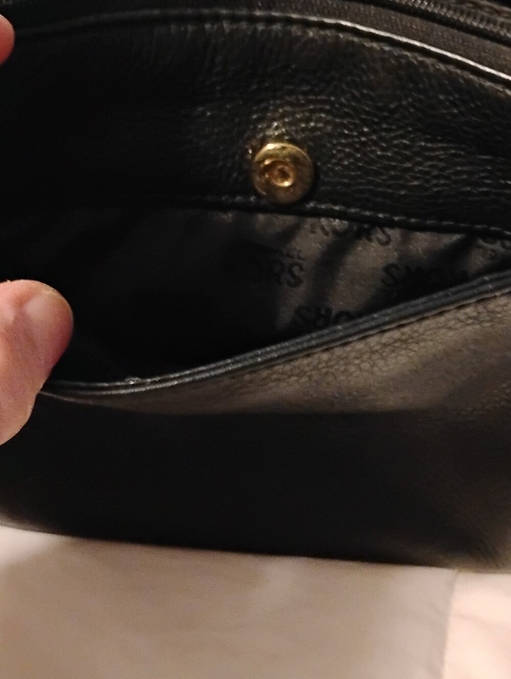 Mk Black Fulton Crossbody Bag With Built In Wallet - Picture 12 of 14